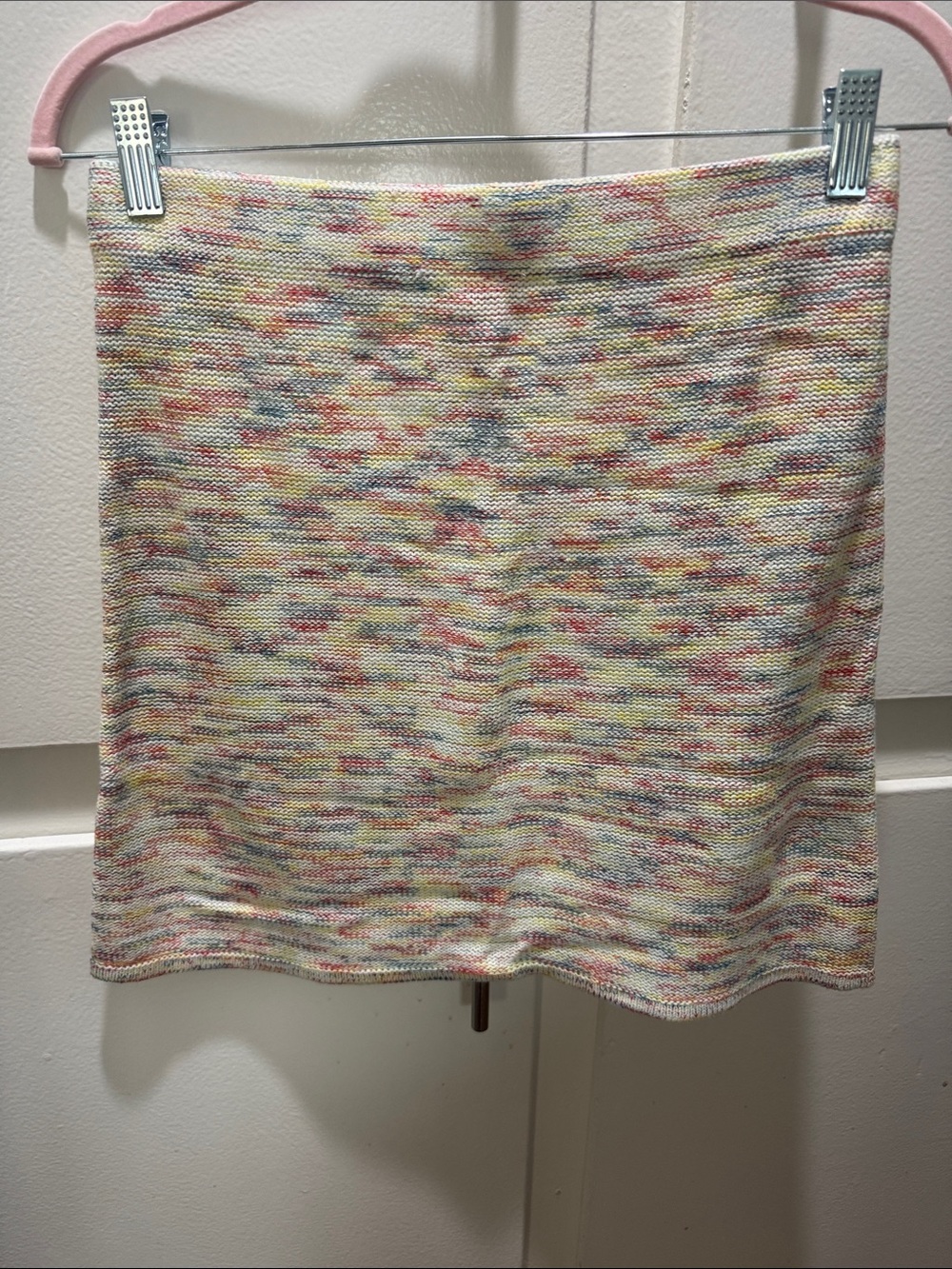 Multicolor Knit Mini Skirt - Women